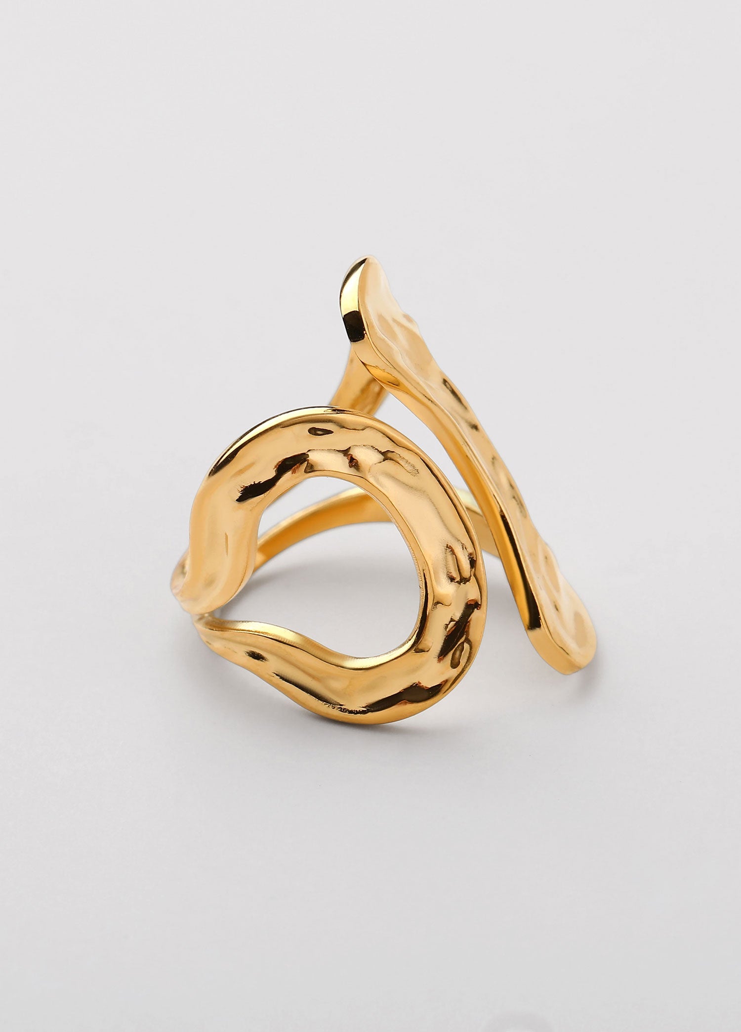 Anillo abierto Dorado Fiesta