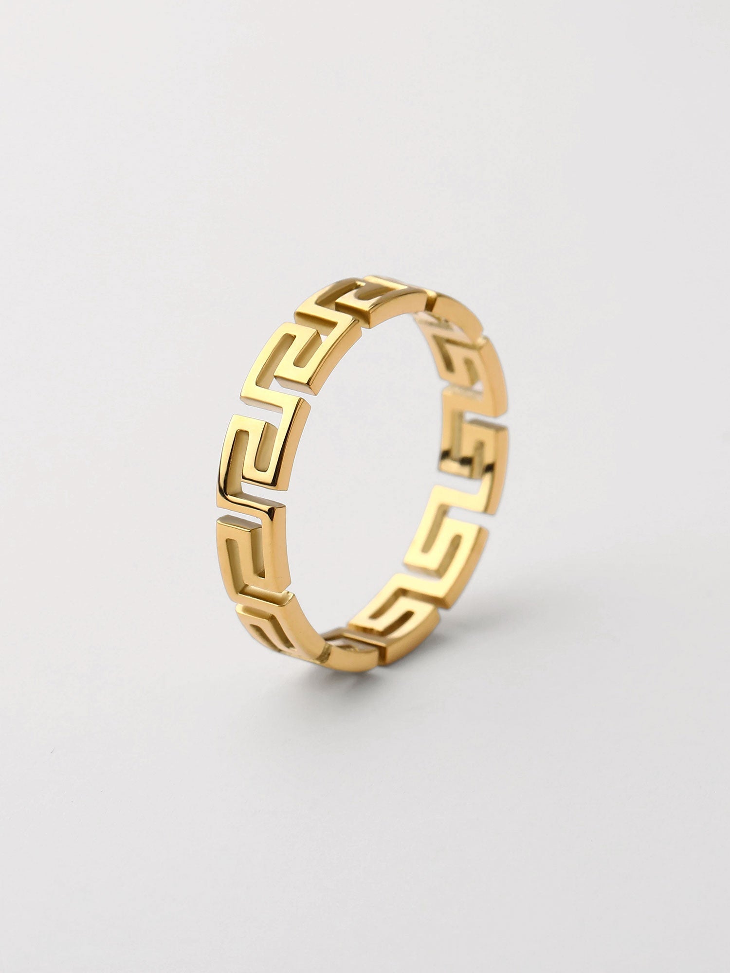 Anillo entrelazado Dorado