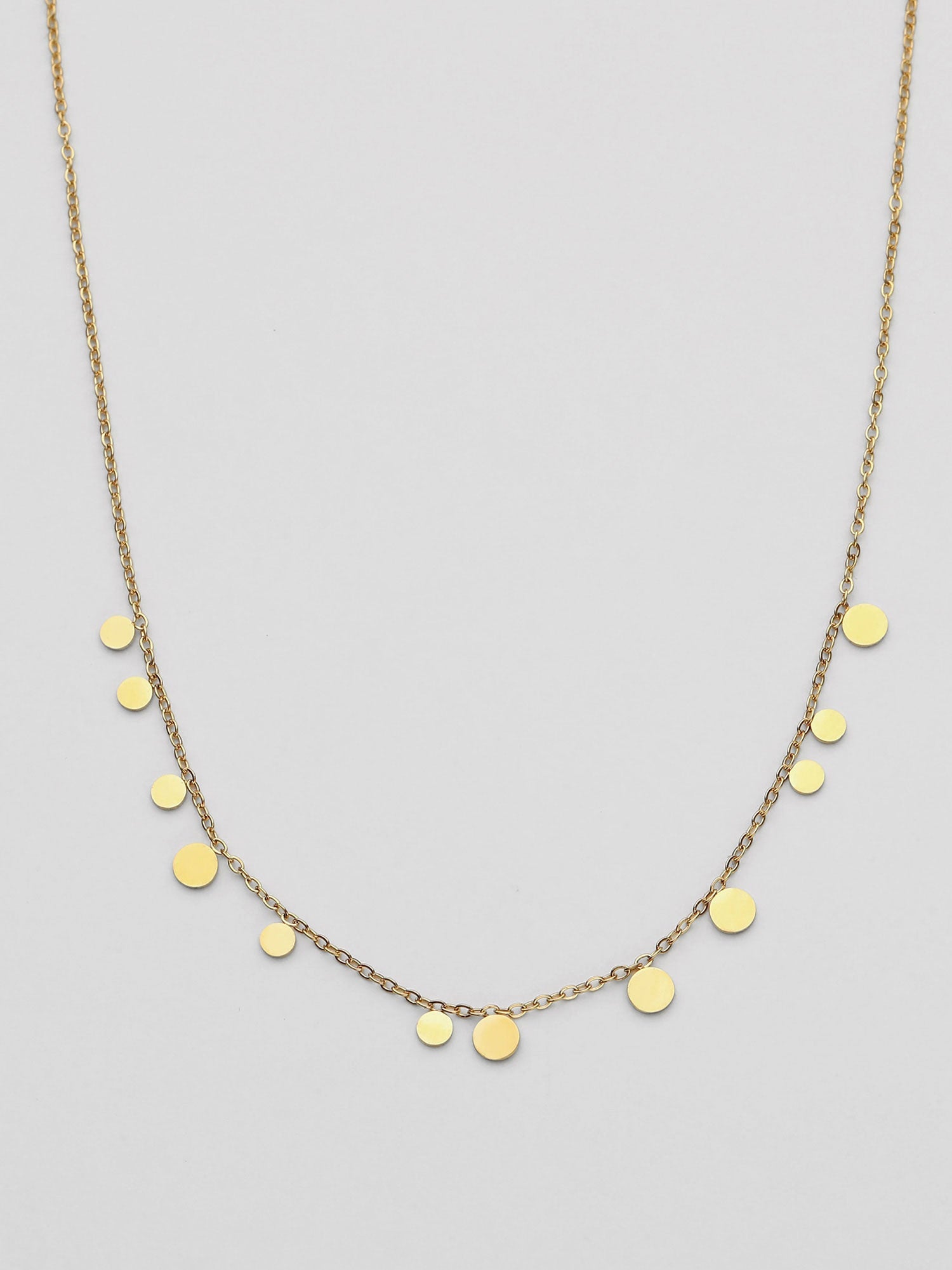 Collar Ilaria Chapa Multicolor Dorado