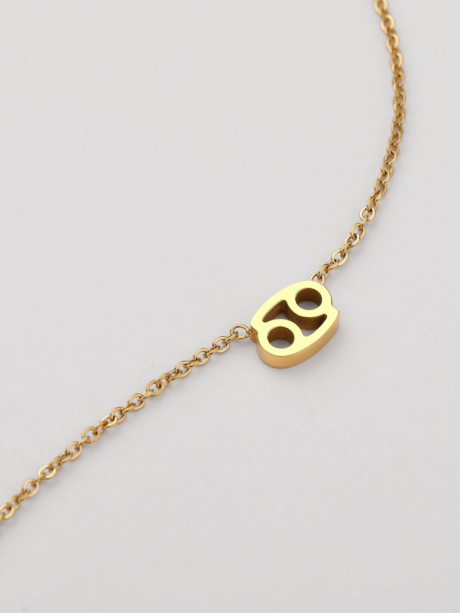 Collar Cáncer Dorado