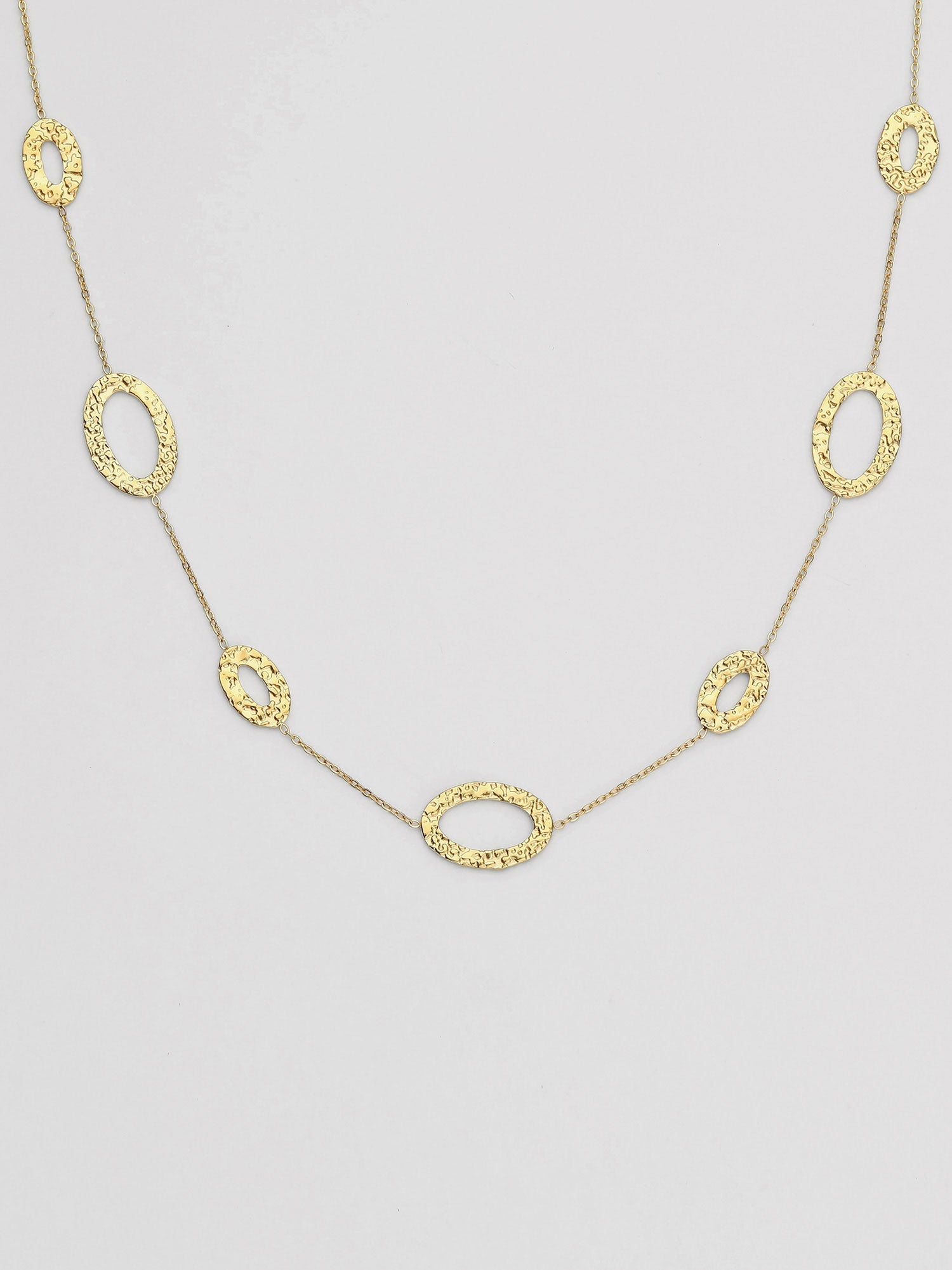 Collar Noma círculos dorado