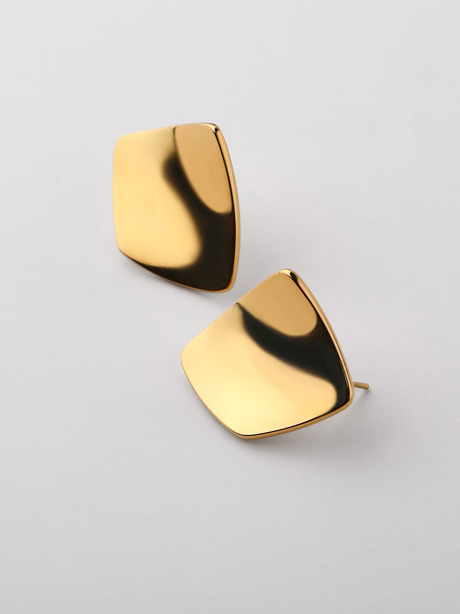 Pendientes Iona geométricos dorados